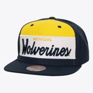 Mitchell-Ness-Navy-Michigan-Wolverines-Retro-Sport-Vintage-Snapback-Hat-300x300