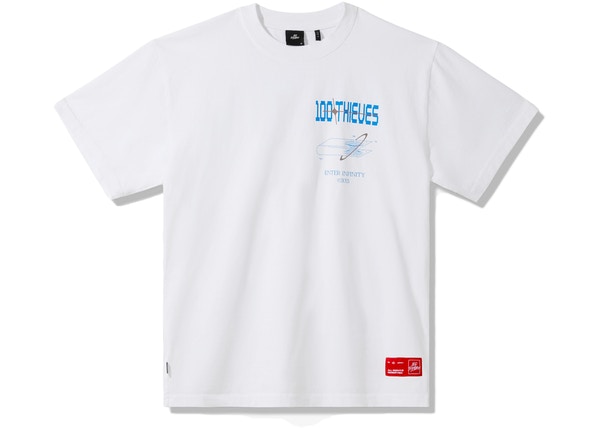 Футболка 100 Thieves Enter Infinity T-shirt White