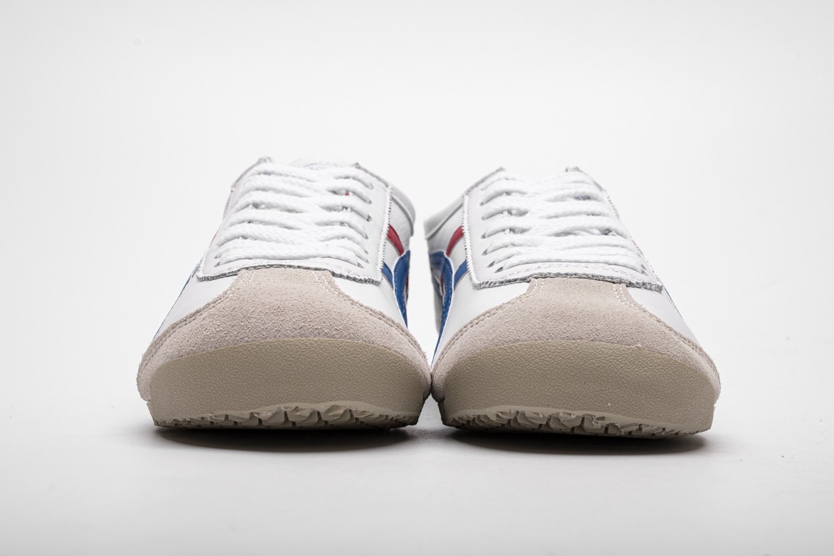 Кроссовки Onitsuka Tiger Mexico 66 White Blue Red