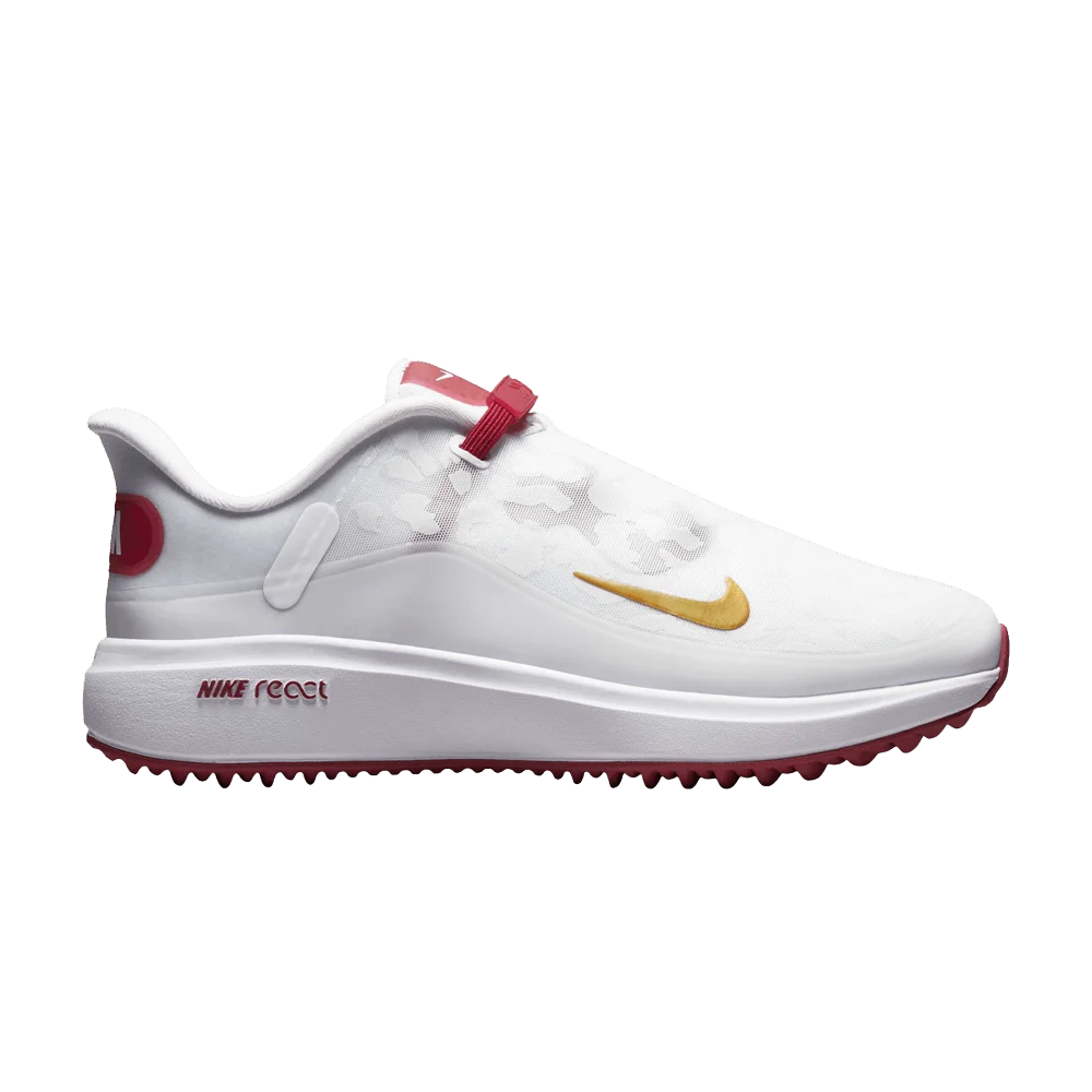 Кроссовки Nike Wmns React Ace Tour 'White Pomegranate'
