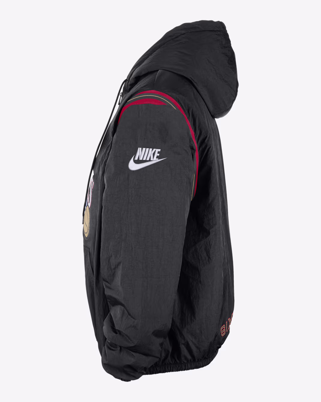 Мужское худи Nike NBA Philadelphia 76ers Hardwood Clasics Black