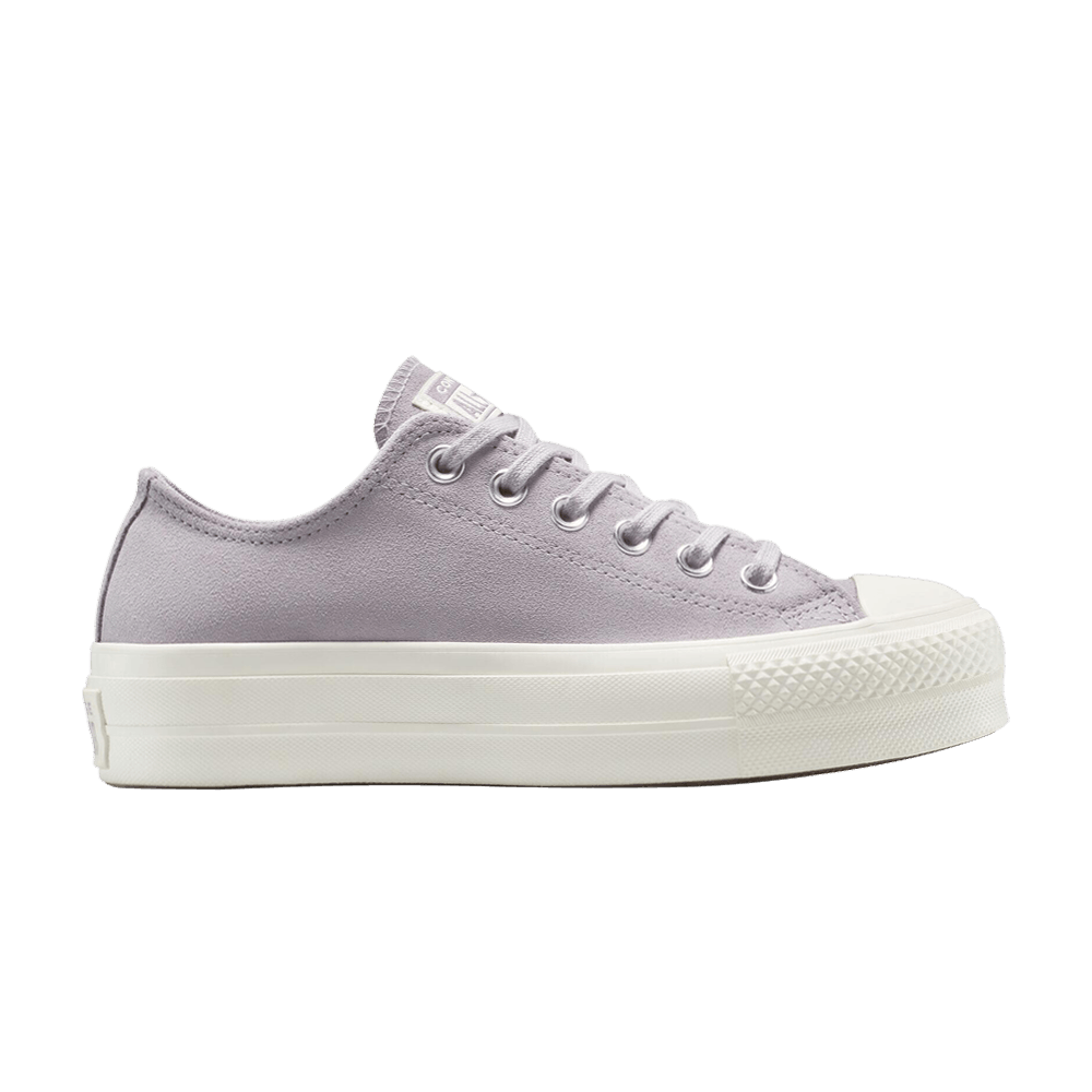 Converse Wmns Chuck Taylor All Star Lift Platform Low 'Colorful Suede - Frozen Thistle'