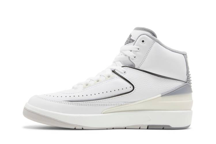 Кроссовки Air Jordan 2 Retro GS 'White Cement'