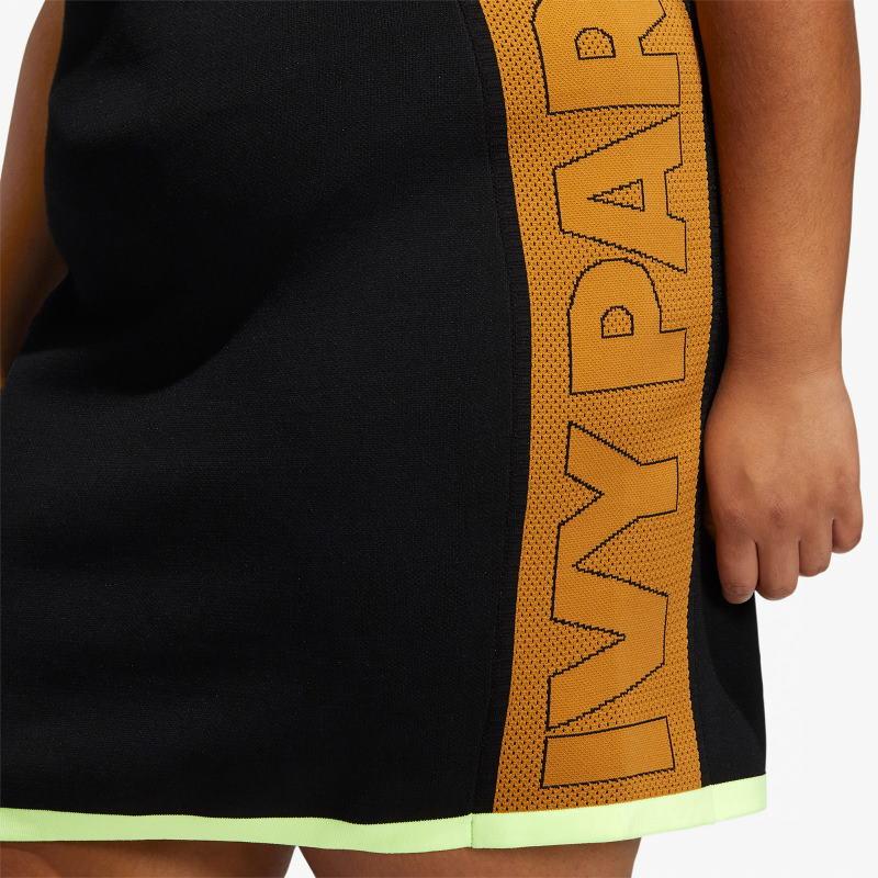 Платье adidas Ivy Park Knit Logo Dress (Plus Size) Black/Mesa
