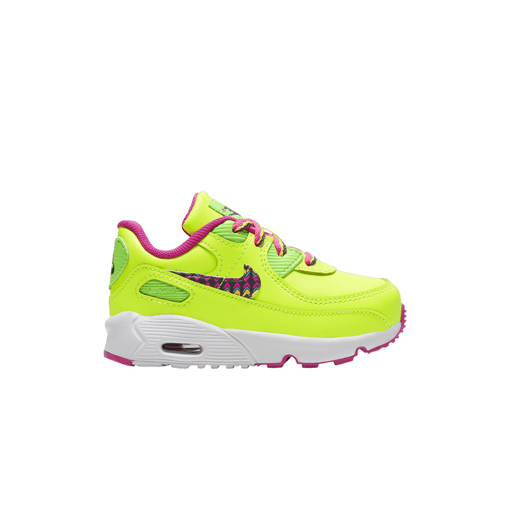 Кроссовки Nike Air Max 90 Leather TD 'Volt Fire Pink'