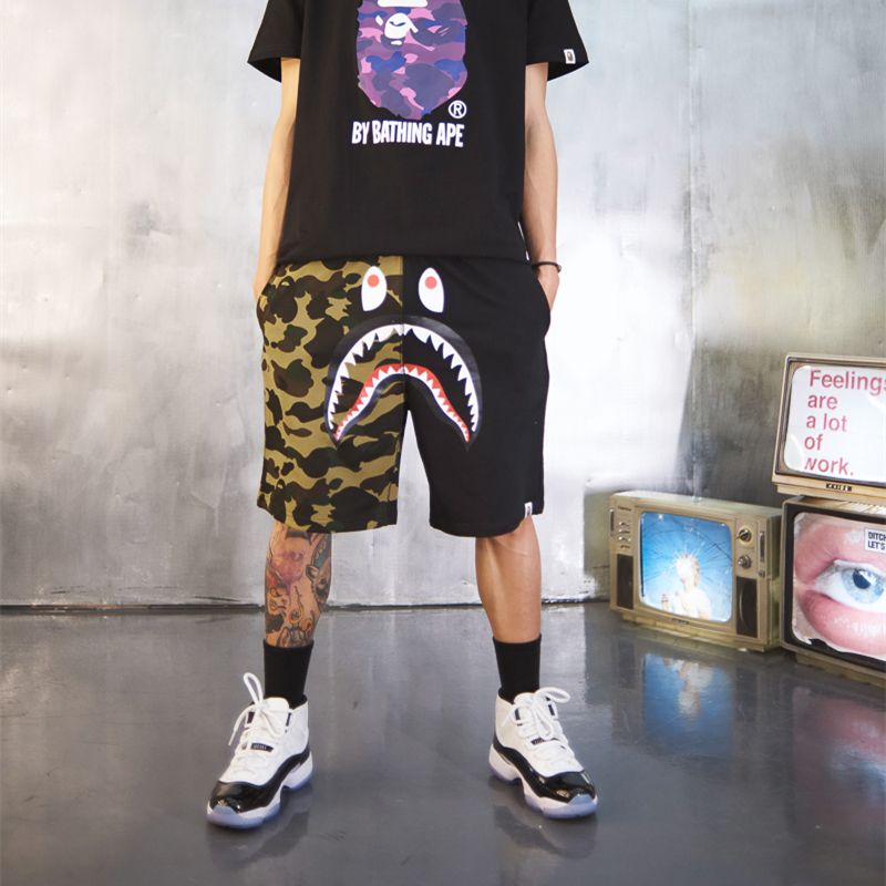 BAPE-Shark-Shorts-Black-1