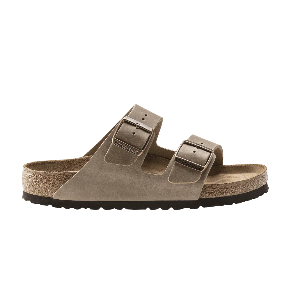 Birkenstock Arizona Soft Footbed Oiled Leather 'Tobacco Brown'