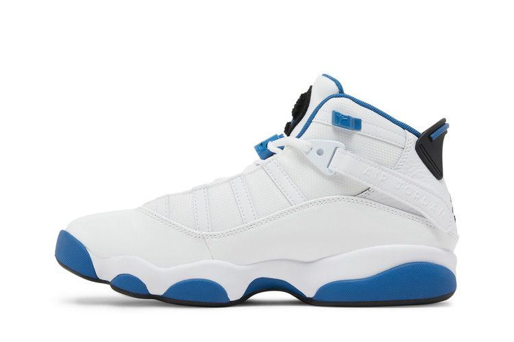 Кроссовки Air Jordan 6 Rings 'White Dark Marina Blue'