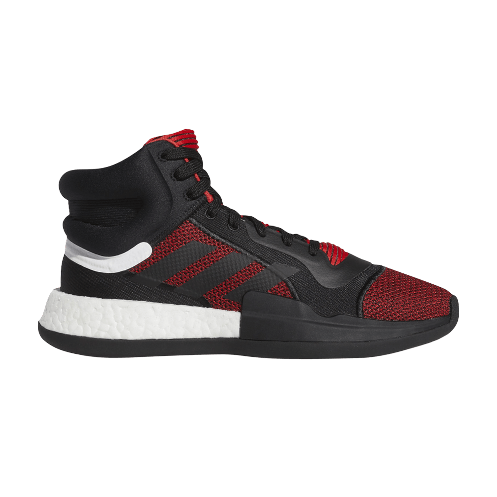 Кроссовки Adidas Marquee Boost 'Active Red Black'