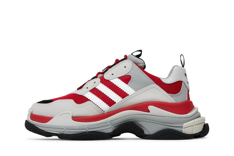 Кроссовки Adidas x Balenciaga Triple S Sneaker 'Red Grey'