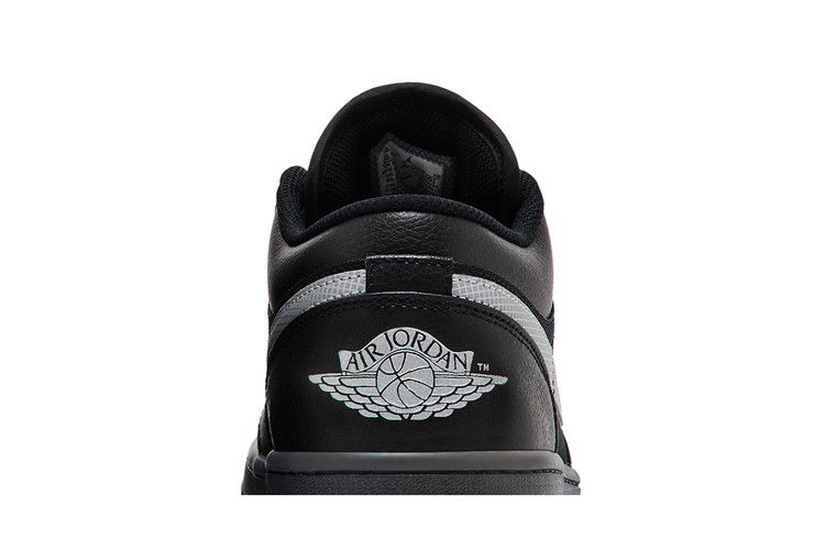 Кроссовки Air Jordan 1 Low 'Black White Dark Gum'