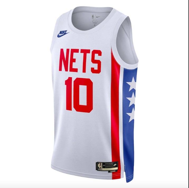 Баскетбольная джерси 2022-23 Brooklyn Nets #10 Ben Simmons Nike Classic White Jersey