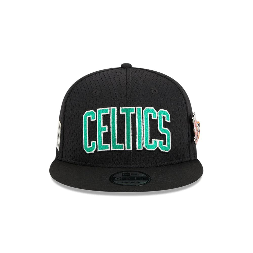 Бейсболка New Era Boston Celtics Post Up Pin 9FIFTY NBA Snapback Hat