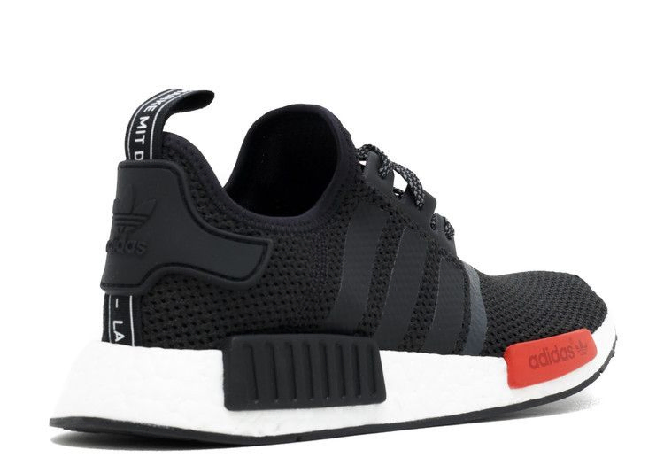 Кроссовки Adidas NMD_R1 'Black Red' Foot Locker EU Exclusive