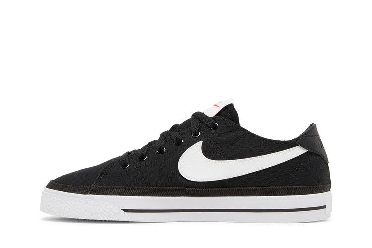 Nike Wmns Court Legacy Canvas 'Black White'