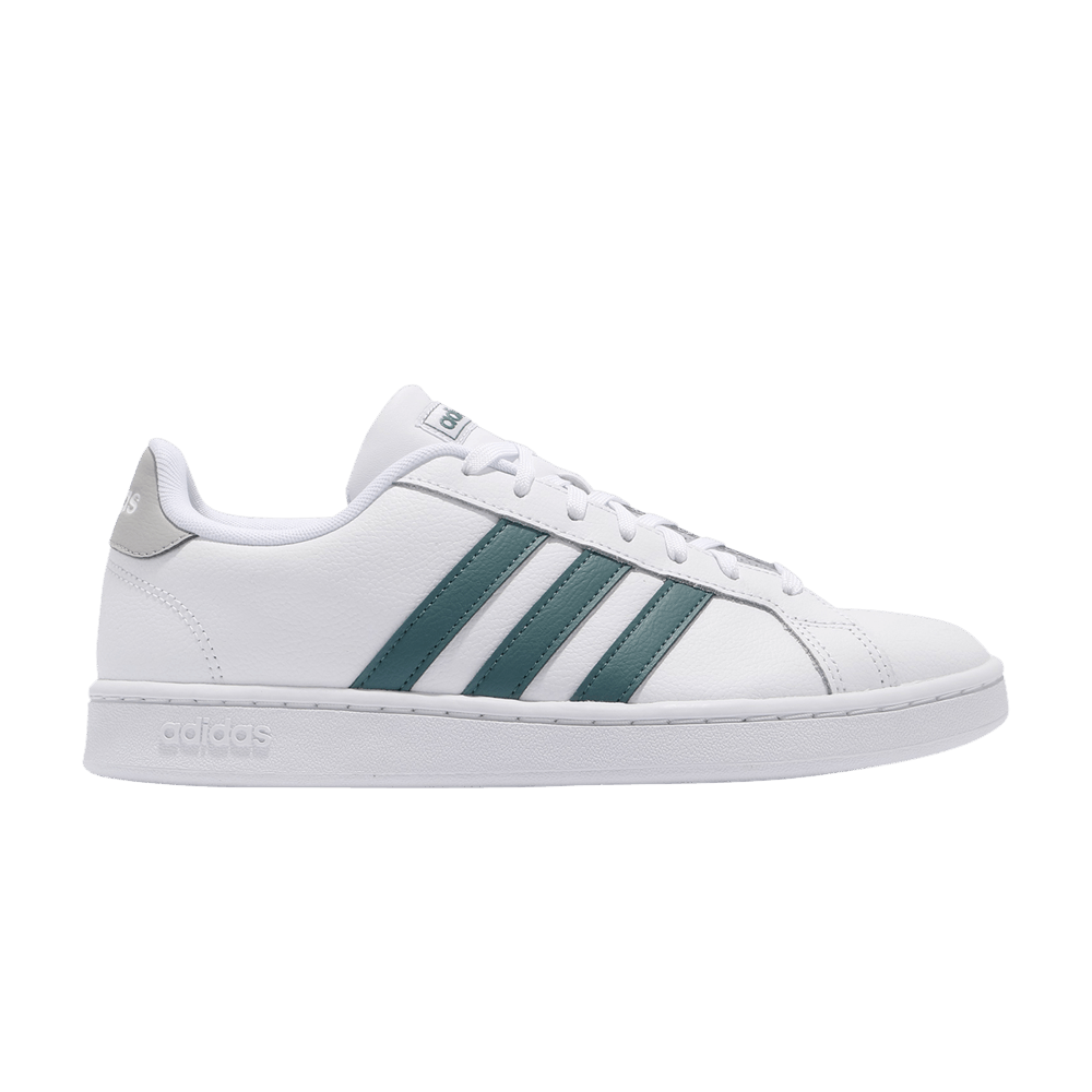 Кроссовки Adidas Grand Court 'White Green'