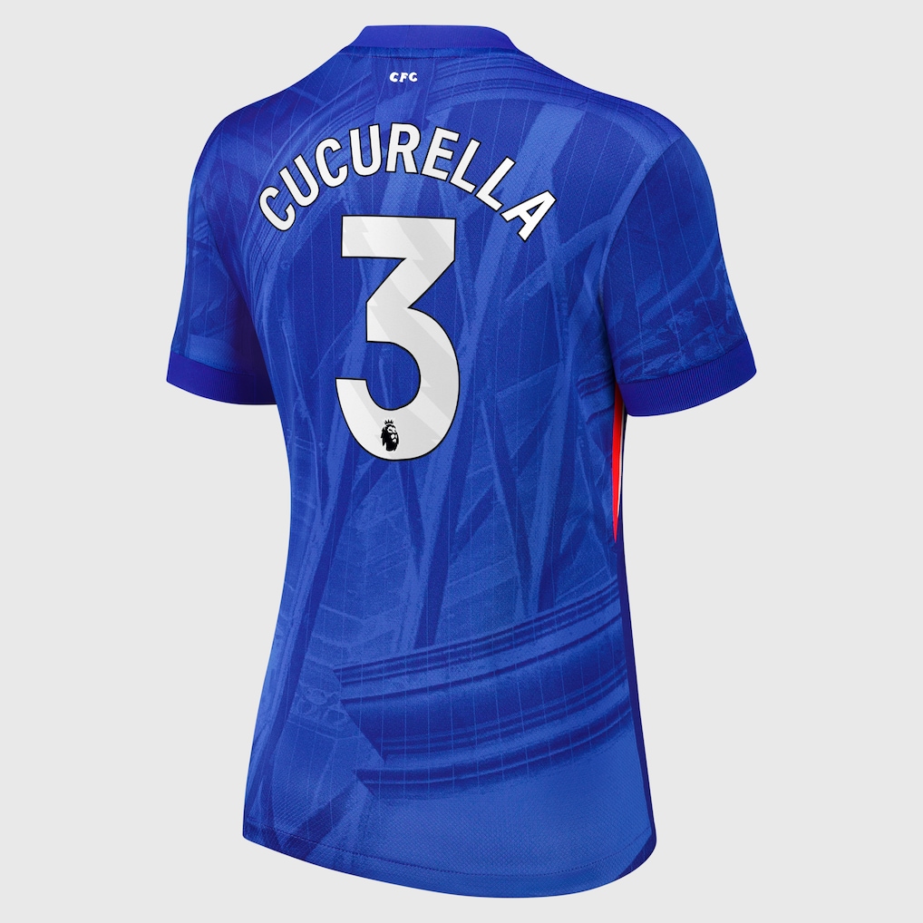 Женское футбольное джерси Chelsea Nike Dri-FIT ADV Home Match Shirt 2025-26 - Womens with Cucurella 3