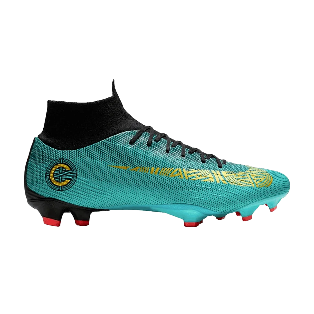Krossovki-Nike-Mercurial-Superfly-6-Pro-CR7-FG-Clear-Jade
