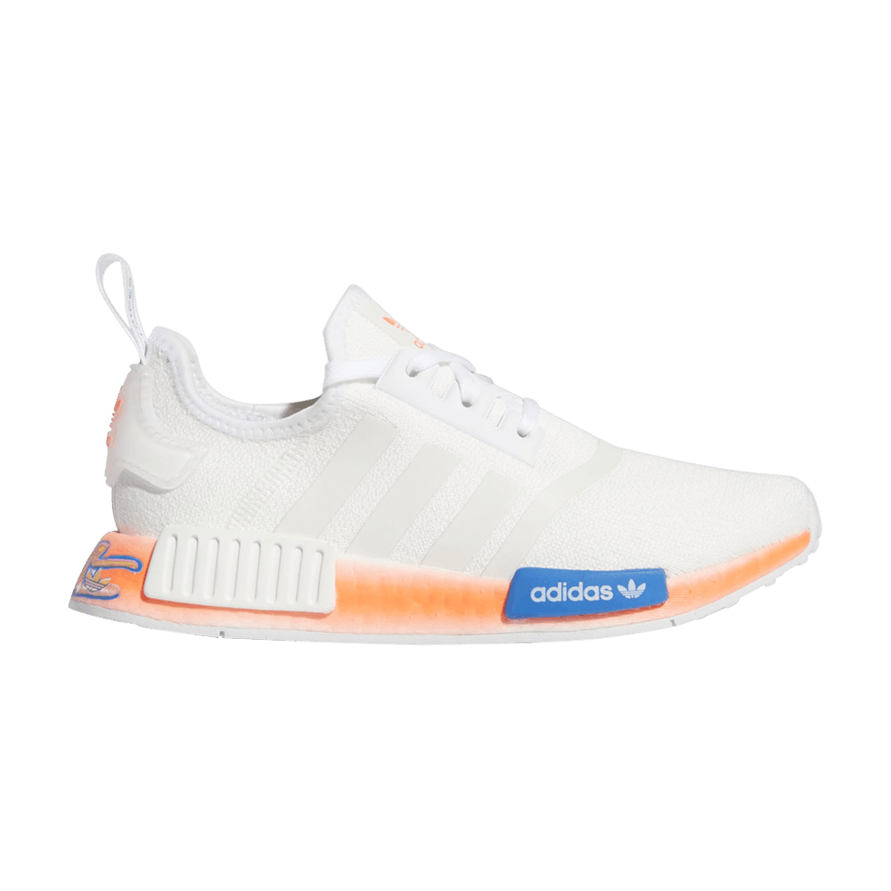 Кроссовки Adidas NMD_R1 J 'Graffiti - White Signal Coral'