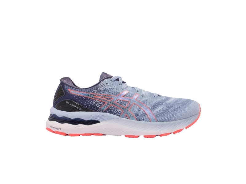 Кроссовки Wmns Asics Gel Nimbus 23 Wide Mist Blazing Coral