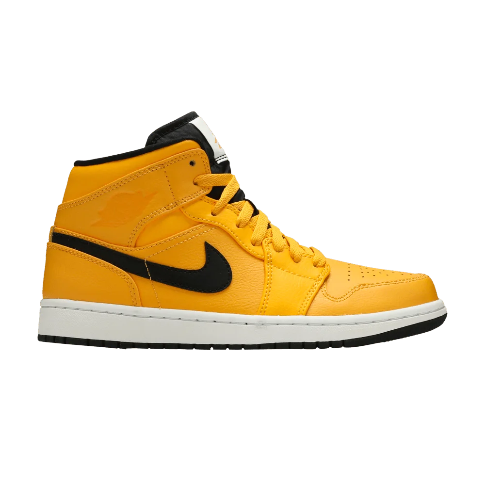 Krossovki-Air-Jordan-1-Mid-University-Gold