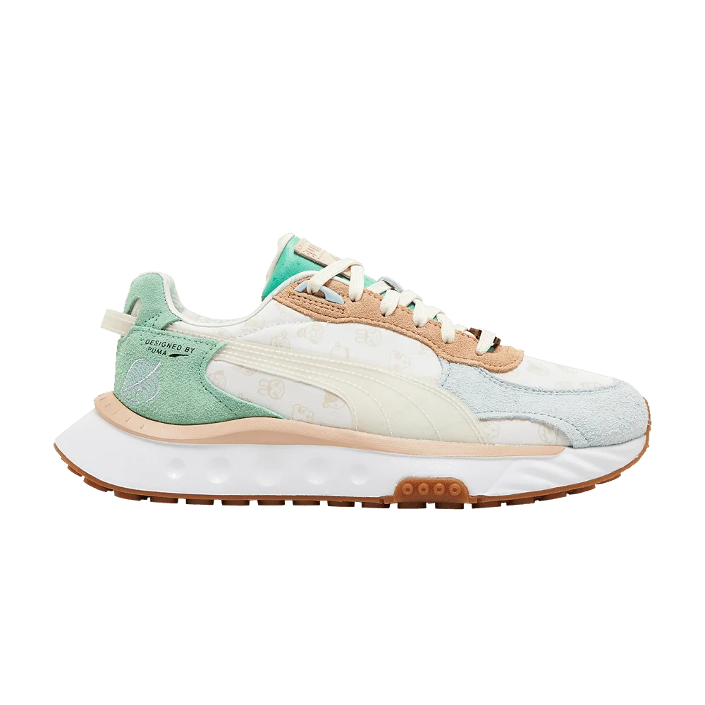 Кроссовки Animal Crossing x Puma Wild Rider Big Kid 'New Horizons'