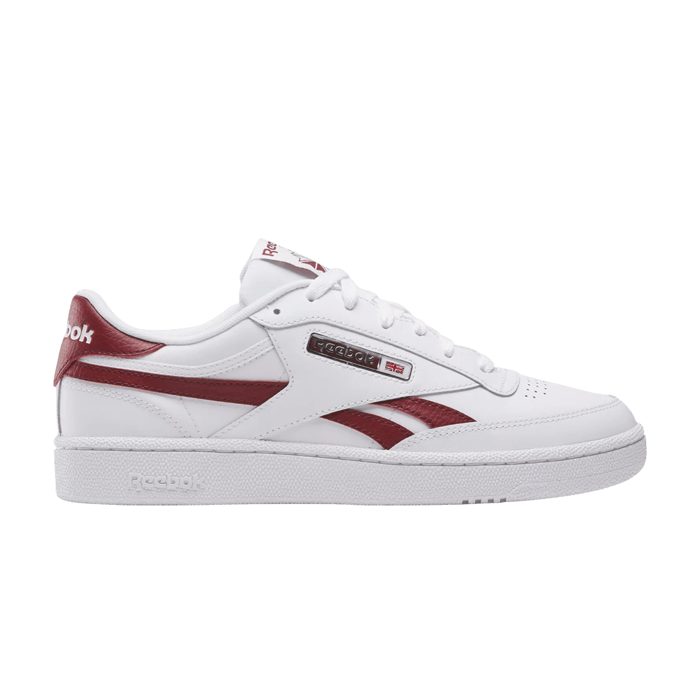 Кроссовки Reebok Club C Revenge 'White Rich Maroon'