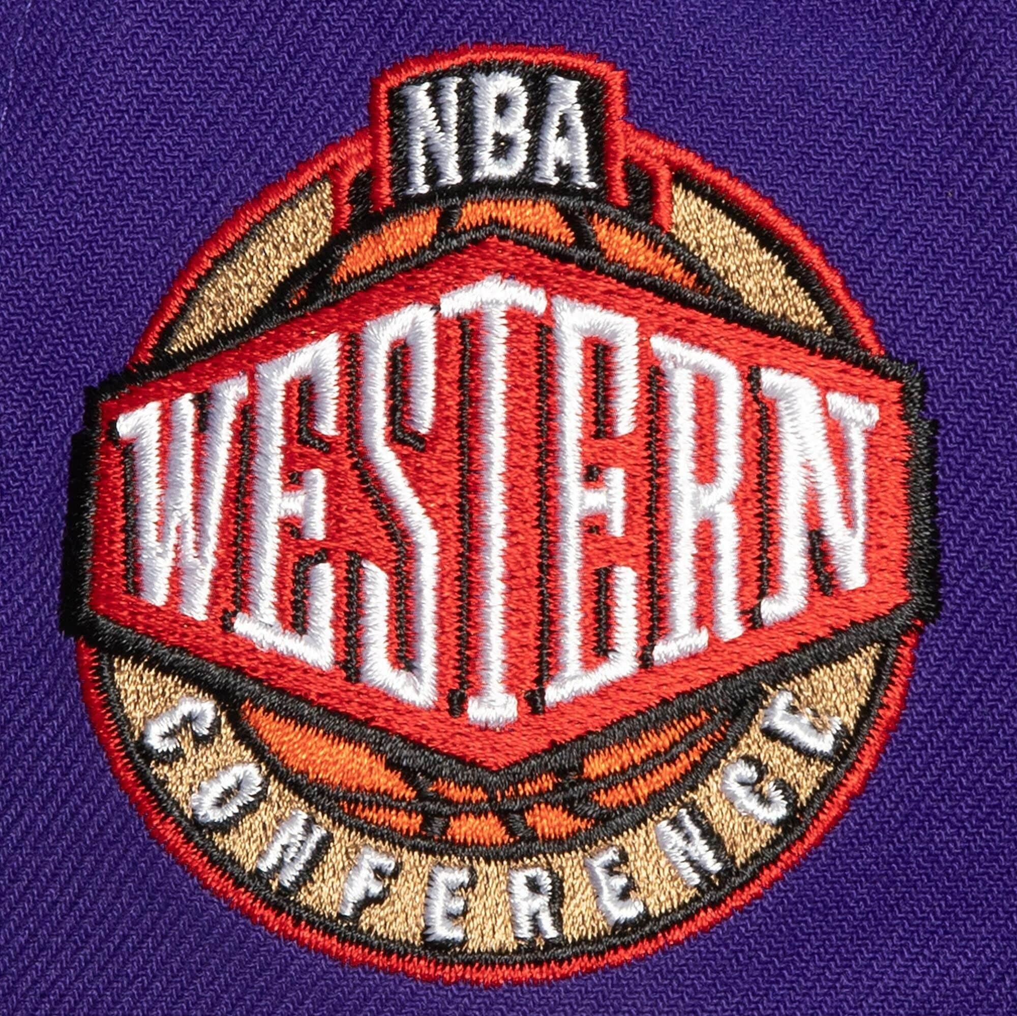 Бейсболка Mitchell & Ness Conference Patch Snapback Los Angeles Lakers Hat
