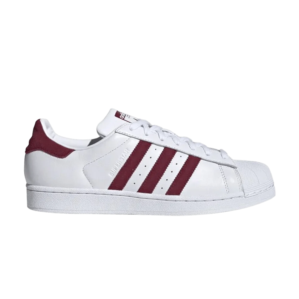 Krossovki-adidas-Superstar-White-Collegiate-Burgundy