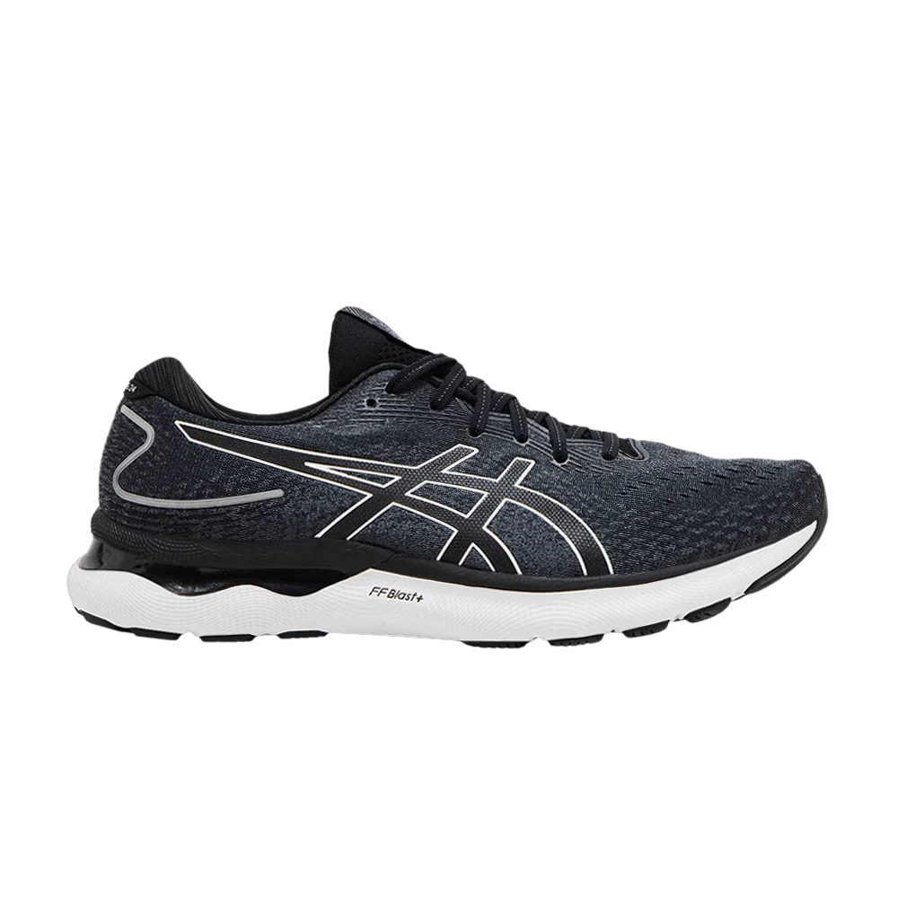 Кроссовки Asics Gel Nimbus 24 2E Wide 'Black White'