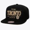 Mitchell-Ness-Black-Toronto-Maple-Leafs-With-Love-Snapback-Hat-100x100