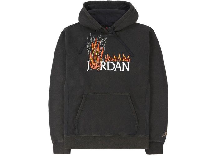 Худи Travis Scott MJ Fleece Hoodie Black