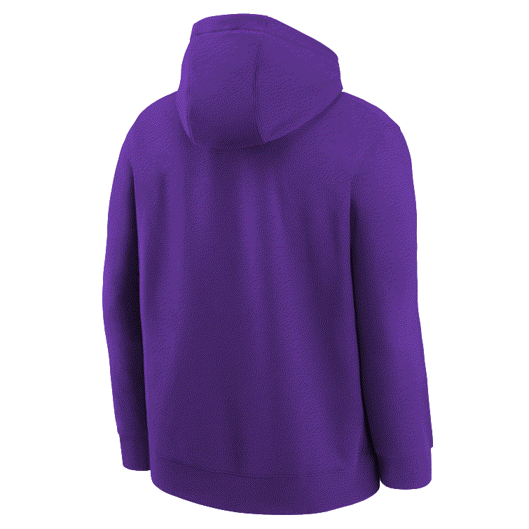 Худи Nike Los Angeles Lakers Club Logo Youth NBA Hoodie