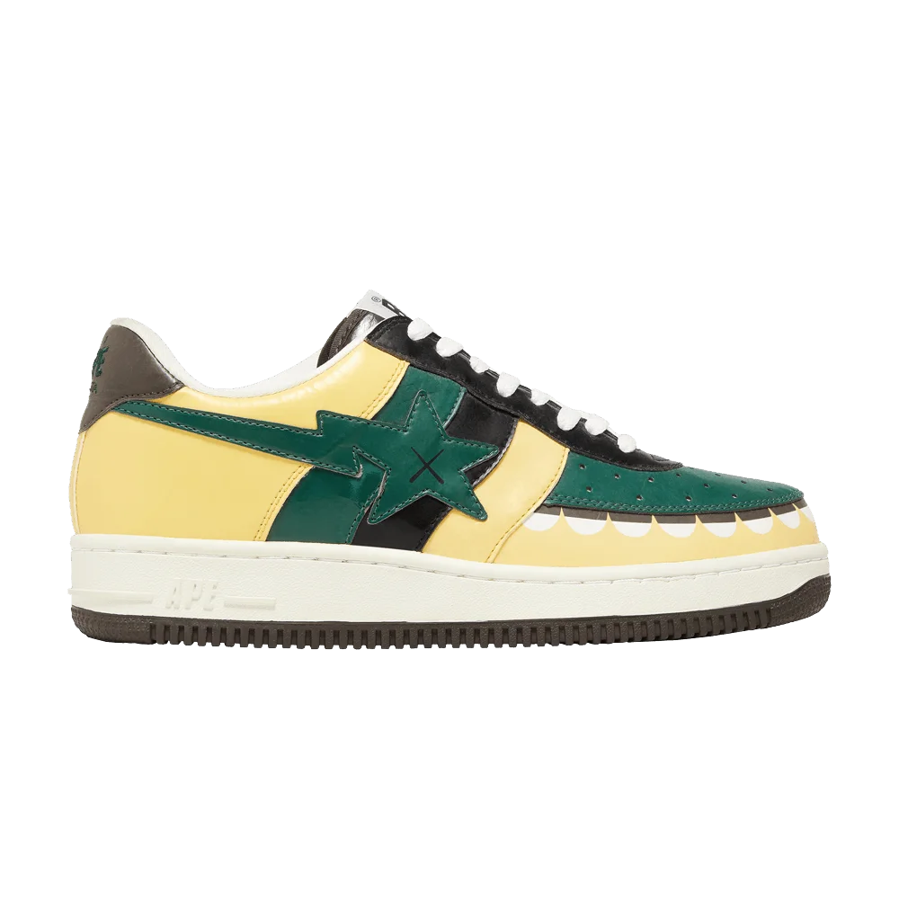 Кроссовки Kaws x Bapesta FS-029 Low 'Chompers - Beige'