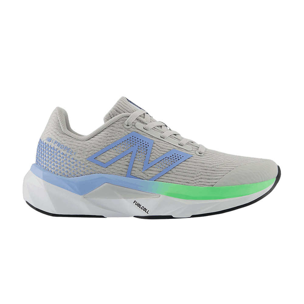 Кроссовки New Balance FuelCell Propel v5 Big Kid 'Grey Matter Electric Sky Jade'