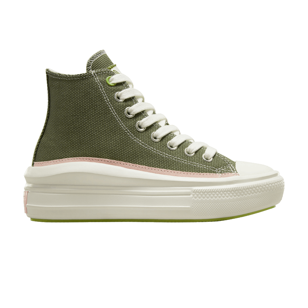 Кроссовки Converse Wmns Chuck Taylor All Star Move High 'Mixed Material - Utility'