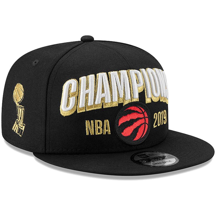 Кепка Raptors New Era 2019 NBA Finals Champions Snapback Black