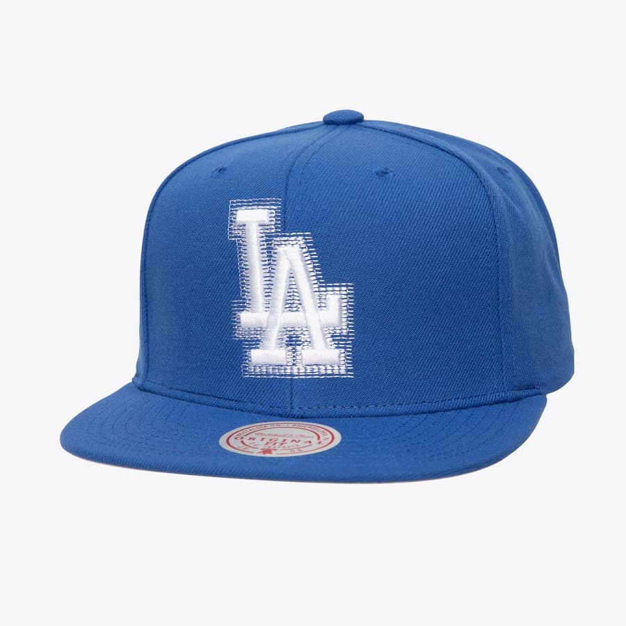 Mitchell-Ness-Royal-Los-Angeles-Dodgers-Blurred-Vision-Snapback-Hat