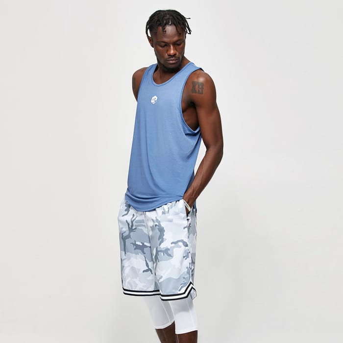 Баскетбольные шорты Ehot Stripes Blue Camo Shorts