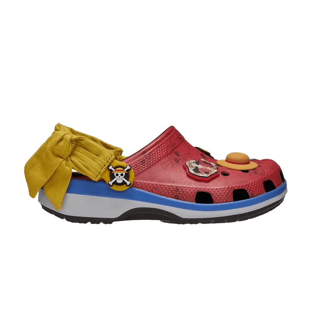 Кроссовки One Piece x Crocs Classic Clog Kids 'Luffy'