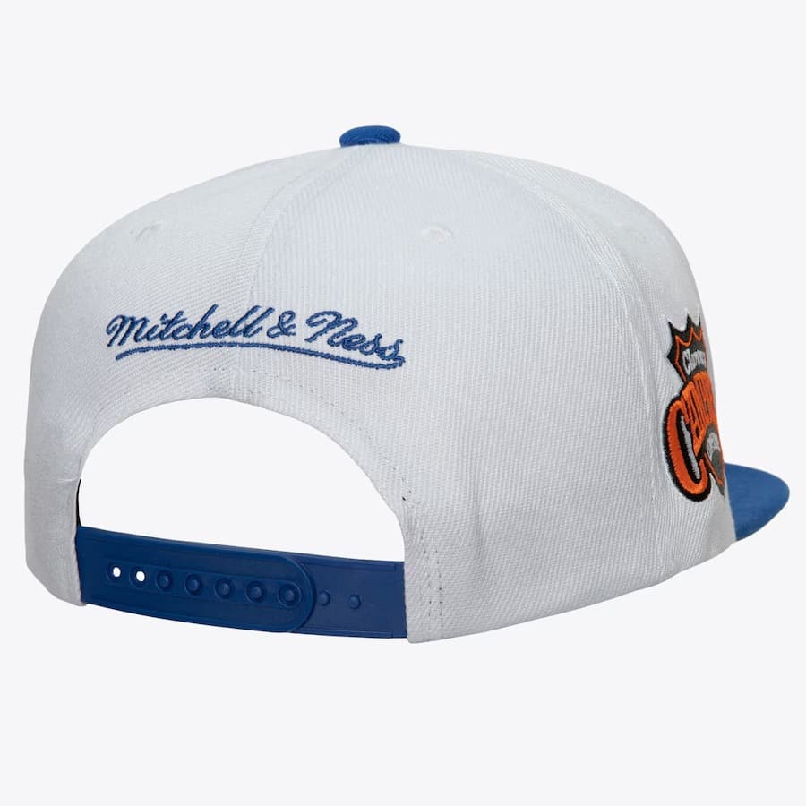 Бейсболка Mitchell & Ness White St. Louis Blues Toss Up Snapback Hat