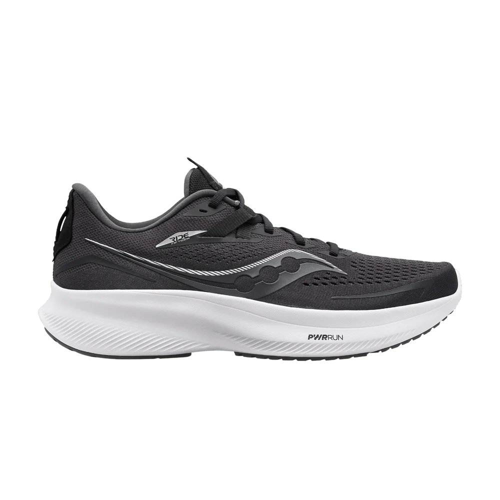 Кроссовки Saucony Wmns Ride 15 Wide 'Black White'