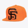Mitchell-Ness-Orange-San-Francisco-Giants-XL-Logo-Snapback-Hat-100x100