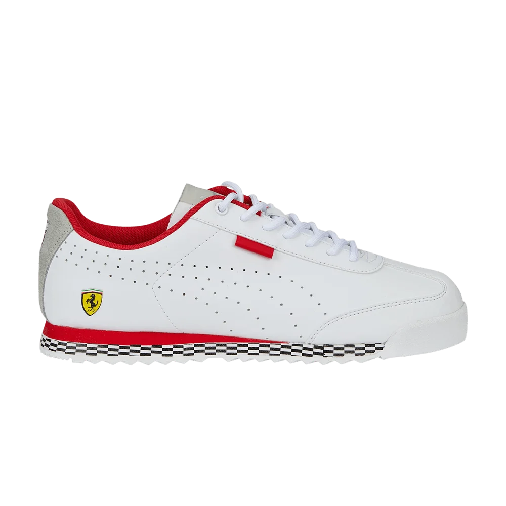 Кроссовки Scuderia Ferrari x Puma Roma Via 'White Red'