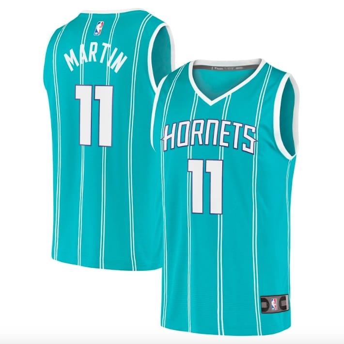 2020-21-Charlotte-Hornets-11-Cody-Martin-Fast-Break-Icon-Teal-Jersey-1
