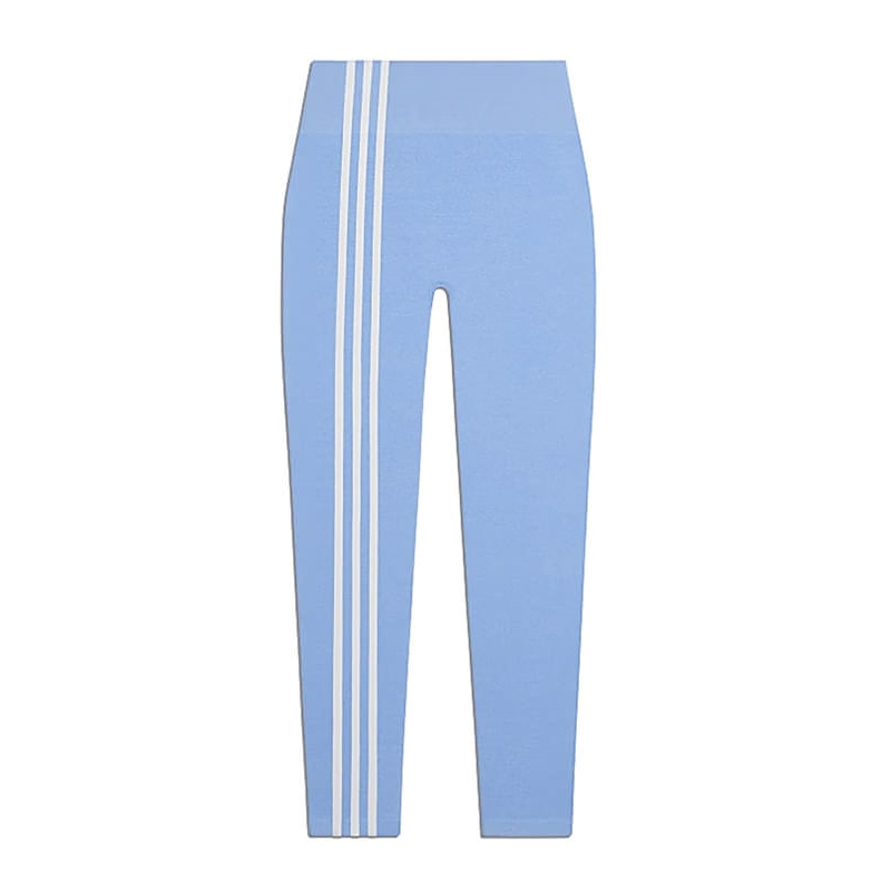 Тайтсы adidas Ivy Park 3-Stripes Terry Tights Light Blue