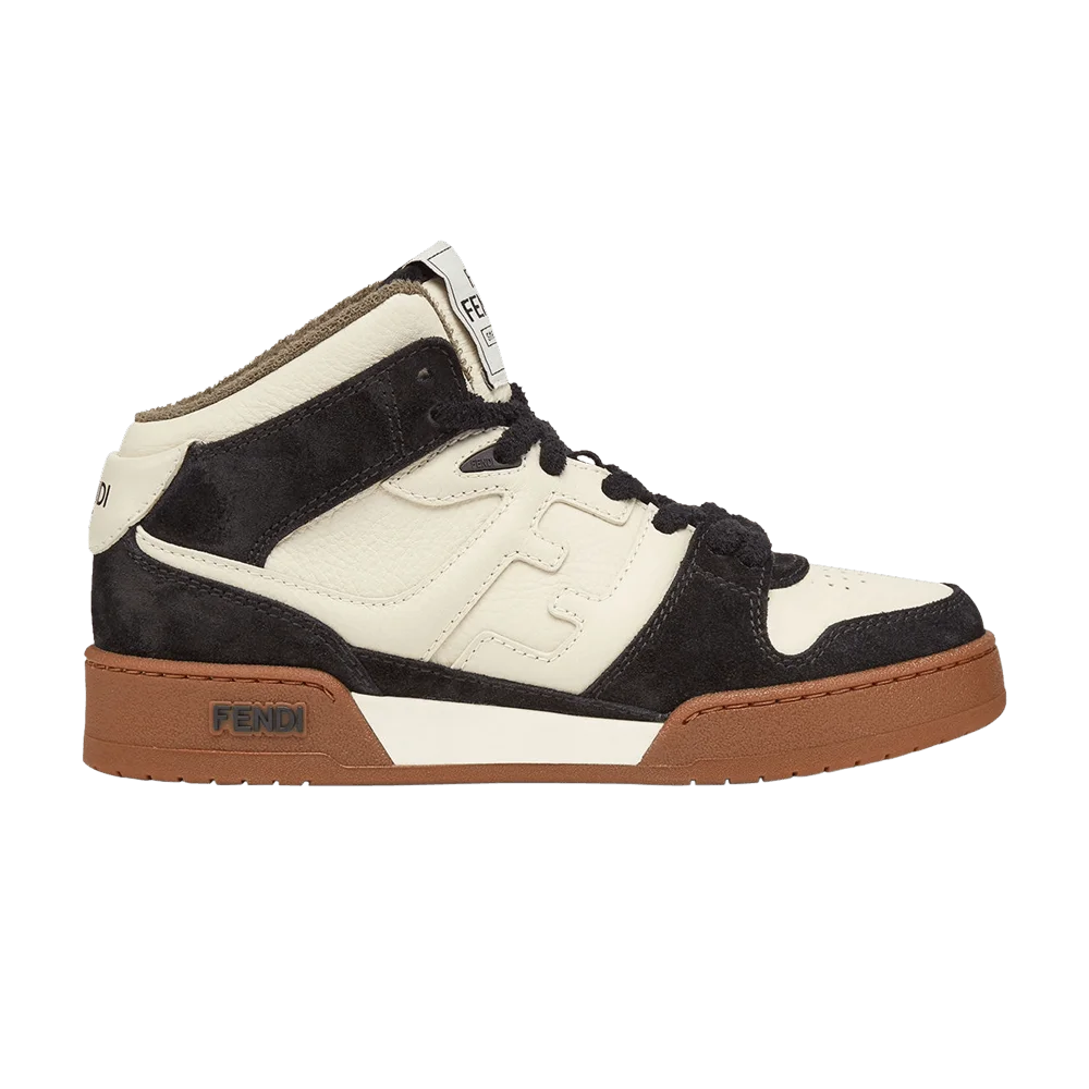 Krossovki-Fendi-Wmns-Match-High-White-Black
