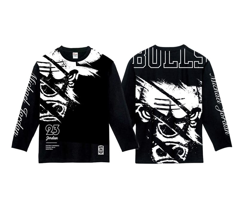 Футболка DPOY BW Bulls Michael Jordan Longsleeve