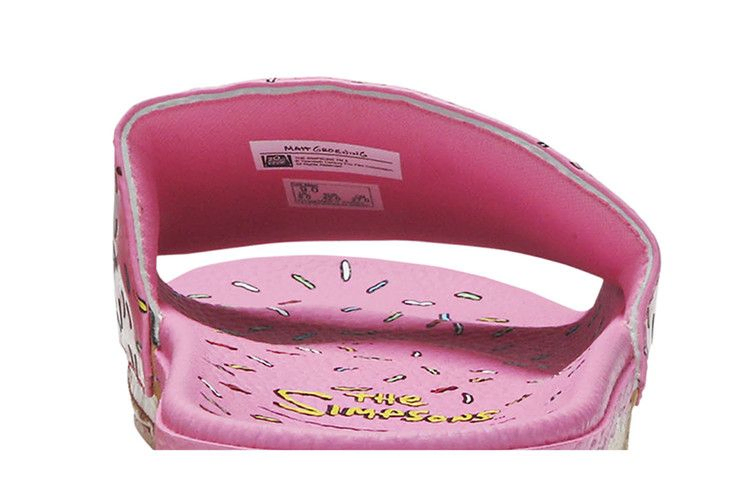 Кроссовки Vans The Simpsons x Slide-On 'Pink D'ohnut'