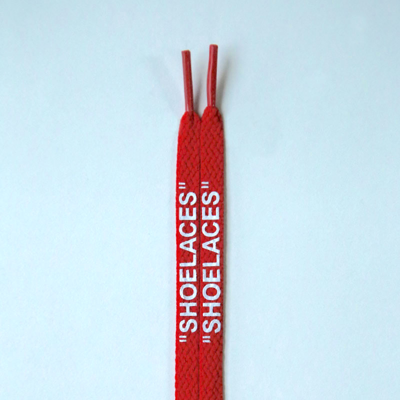 Шнурки Gorilla Guard Air Force 1 Text Red Laces